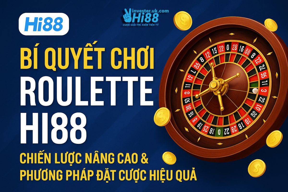 Bí Quyết Chơi Roulette Hi88: Chiến Lược Nâng Cao & Phương Pháp Đặt Cược Hiệu Quả