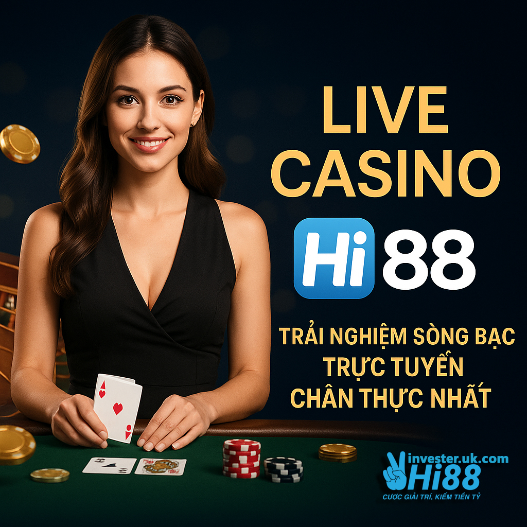 Live Casino Hi88: Trải Nghiệm Sòng Bạc Trực Tuyến Chân Thực Nhất 9 Live Casino Hi88: Trải Nghiệm Sòng Bạc Trực Tuyến Chân Thực Nhất