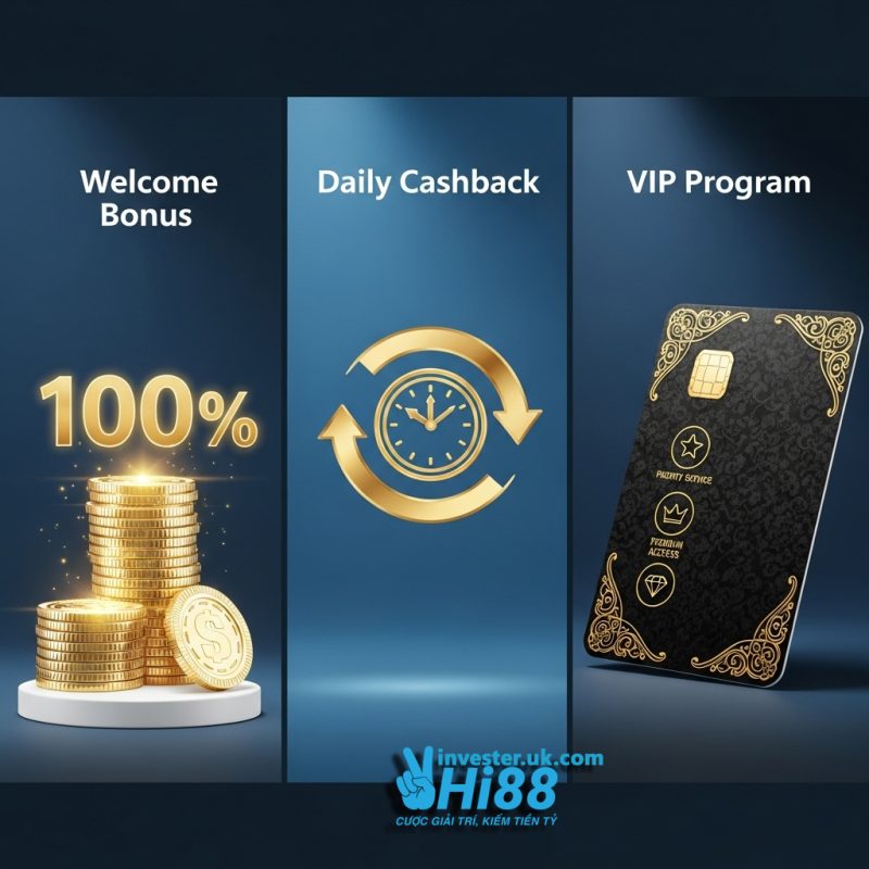 Khuyến Mãi Hi88 – Tổng Hợp Ưu Đãi, Bonus Hấp Dẫn Nhất 2025