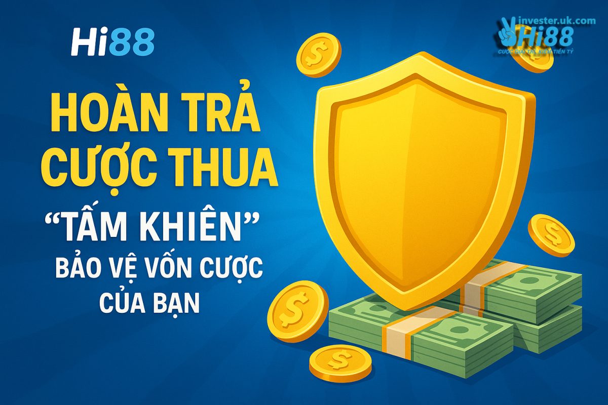 Hi88 Hoàn Trả Cược Thua: "Tấm Khiên" Bảo Vệ Vốn Cược Của Bạn 1 Hi88 Hoàn Trả Cược Thua: "Tấm Khiên" Bảo Vệ Vốn Cược Của Bạn