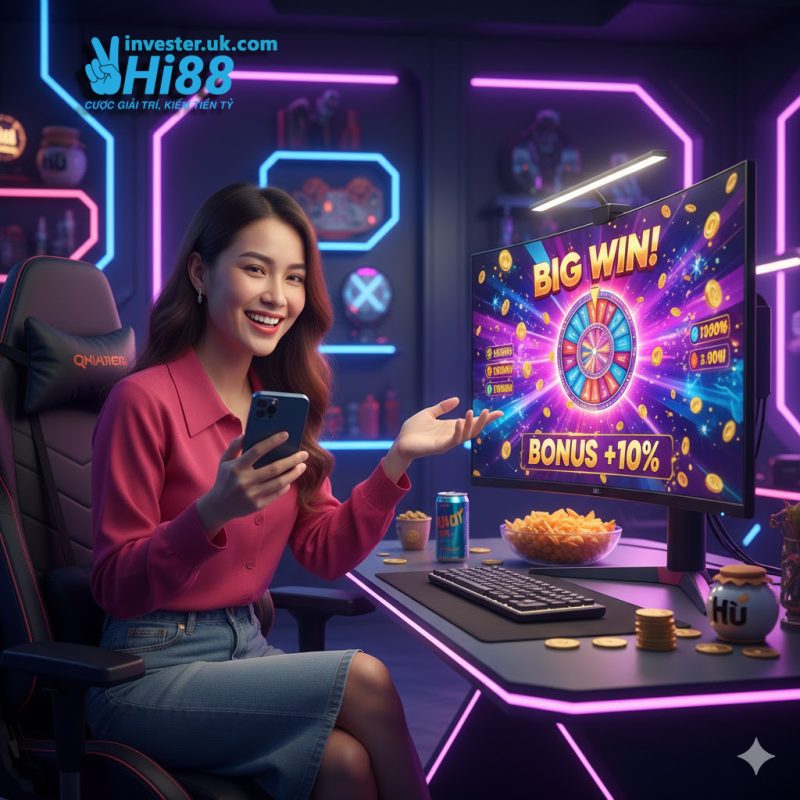 Bonus Khi Thắng Lớn Nổ Hũ QP Hi88: Quay Càng To, Thưởng Càng Khủng! 2 Bonus Khi Thắng Lớn Nổ Hũ QP Hi88: Quay Càng To, Thưởng Càng Khủng!