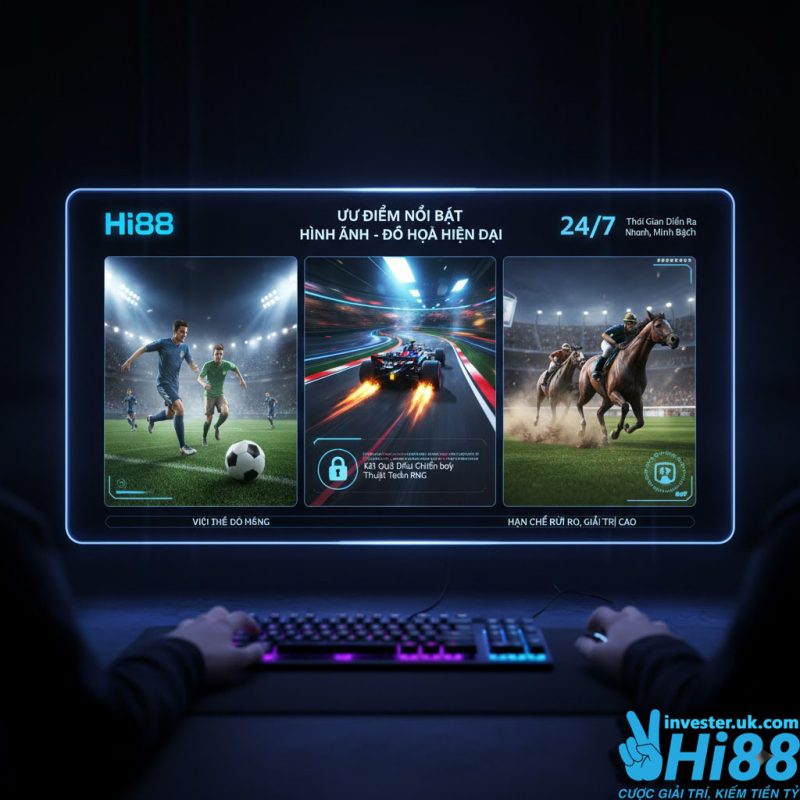 Cá Cược Thể Thao Ảo Hi88 – Khám Phá Đỉnh Cao Giải Trí Ảo Hóa 24/7 2 Cá Cược Thể Thao Ảo Hi88 – Khám Phá Đỉnh Cao Giải Trí Ảo Hóa 24/7