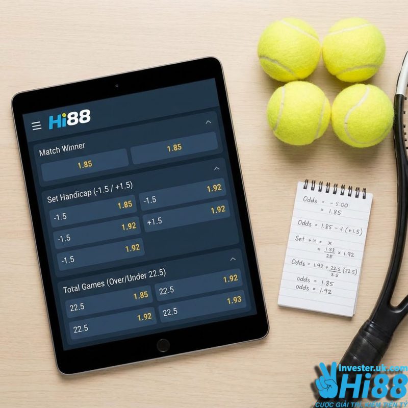 Hi88 Cá Cược Tennis: Sân Chơi Đẳng Cấp Với Tỷ Lệ Kèo Hấp Dẫn 2 Hi88 Cá Cược Tennis: Sân Chơi Đẳng Cấp Với Tỷ Lệ Kèo Hấp Dẫn