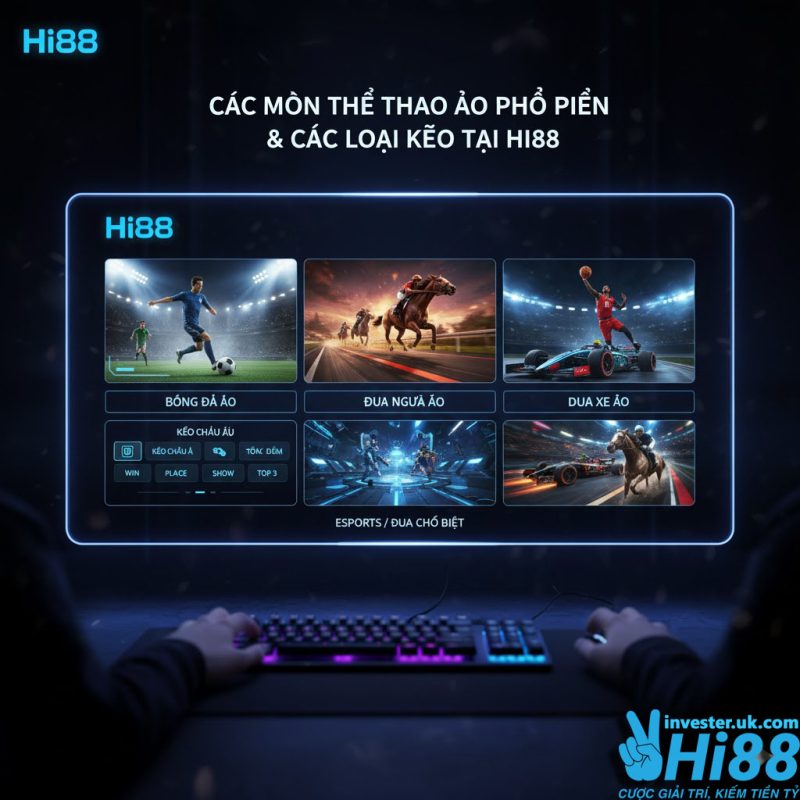 Cá Cược Thể Thao Ảo Hi88 – Khám Phá Đỉnh Cao Giải Trí Ảo Hóa 24/7 3 Cá Cược Thể Thao Ảo Hi88 – Khám Phá Đỉnh Cao Giải Trí Ảo Hóa 24/7
