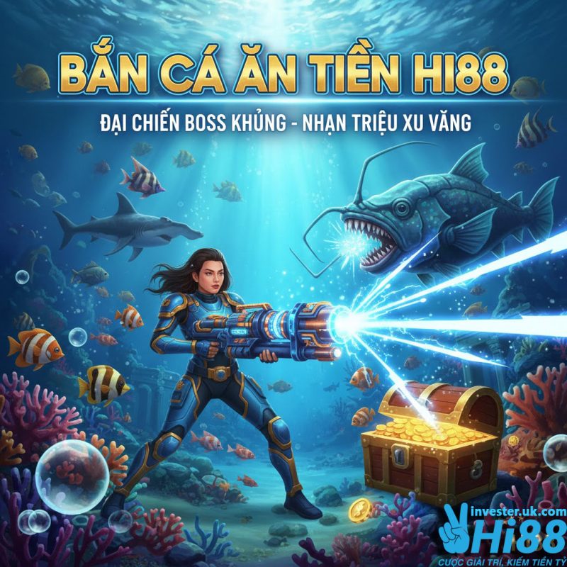 Bắn Cá Ăn Tiền Hi88: Thiên Đường Giải Trí Đỉnh Cao – Săn Thưởng Khủng Mỗi Ngày